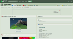 Desktop Screenshot of nathanhoad.deviantart.com