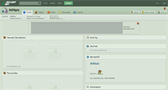 Desktop Screenshot of ikillitplz.deviantart.com