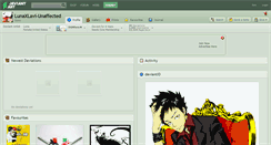 Desktop Screenshot of lunaxlavi-unaffected.deviantart.com