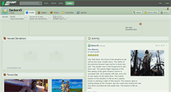 Desktop Screenshot of davbor45.deviantart.com