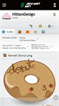 Mobile Screenshot of hittendesign.deviantart.com