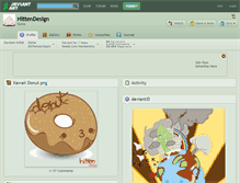 Tablet Screenshot of hittendesign.deviantart.com