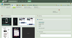 Desktop Screenshot of lukaszsokol.deviantart.com