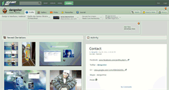 Desktop Screenshot of dangzster.deviantart.com