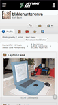 Mobile Screenshot of bishiehunterenya.deviantart.com