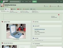 Tablet Screenshot of bishiehunterenya.deviantart.com