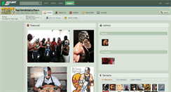 Desktop Screenshot of haciendolalucha.deviantart.com