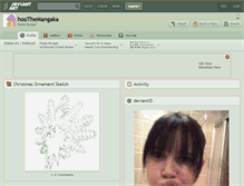Tablet Screenshot of hoothemangaka.deviantart.com