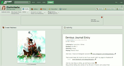 Desktop Screenshot of elsavonnarbe.deviantart.com