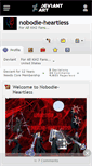 Mobile Screenshot of nobodie-heartless.deviantart.com