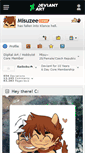 Mobile Screenshot of misuzee.deviantart.com