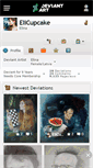 Mobile Screenshot of elicupcake.deviantart.com