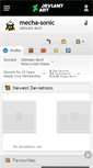 Mobile Screenshot of mecha-sonic.deviantart.com