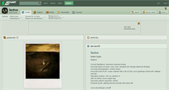 Desktop Screenshot of factive.deviantart.com