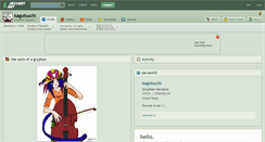 Desktop Screenshot of kagutsuchi.deviantart.com