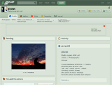 Tablet Screenshot of plucas.deviantart.com