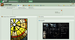 Desktop Screenshot of cinderdragon.deviantart.com