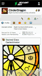 Mobile Screenshot of cinderdragon.deviantart.com