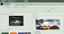 Desktop Screenshot of crazymihnea.deviantart.com