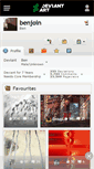 Mobile Screenshot of benjoin.deviantart.com