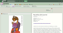 Desktop Screenshot of mewfanatic.deviantart.com
