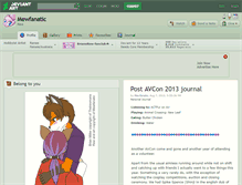 Tablet Screenshot of mewfanatic.deviantart.com