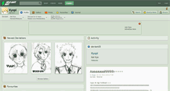 Desktop Screenshot of kyopi.deviantart.com