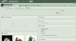 Desktop Screenshot of dahockeywall.deviantart.com