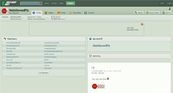 Desktop Screenshot of notallowedplz.deviantart.com