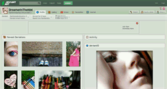 Desktop Screenshot of dreamerinthemist.deviantart.com