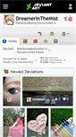 Mobile Screenshot of dreamerinthemist.deviantart.com