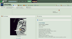 Desktop Screenshot of lotus-design.deviantart.com