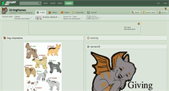 Desktop Screenshot of givinghomes.deviantart.com