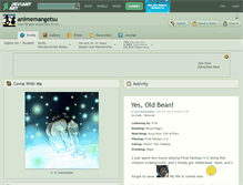 Tablet Screenshot of animemangetsu.deviantart.com