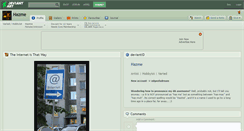 Desktop Screenshot of hazme.deviantart.com