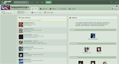 Desktop Screenshot of gargoylesfanclub.deviantart.com