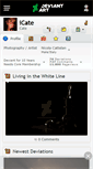 Mobile Screenshot of icate.deviantart.com