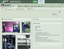 Tablet Screenshot of doctor63.deviantart.com