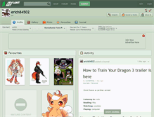 Tablet Screenshot of erich84502.deviantart.com