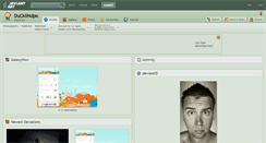 Desktop Screenshot of ducklindpo.deviantart.com