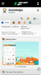Mobile Screenshot of ducklindpo.deviantart.com