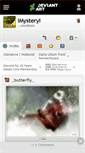 Mobile Screenshot of imysteryi.deviantart.com