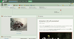 Desktop Screenshot of njoo.deviantart.com