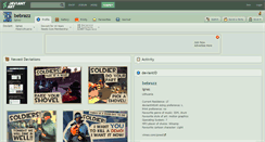 Desktop Screenshot of bebrazz.deviantart.com