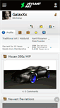 Mobile Screenshot of galaxxx.deviantart.com