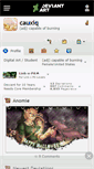 Mobile Screenshot of cauxiq.deviantart.com