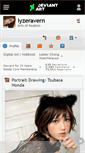 Mobile Screenshot of lyzeravern.deviantart.com