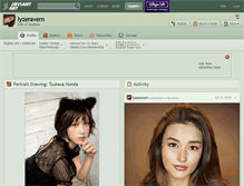 Tablet Screenshot of lyzeravern.deviantart.com