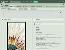 Tablet Screenshot of katox.deviantart.com