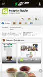 Mobile Screenshot of insignia-studio.deviantart.com